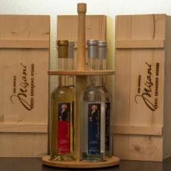 Flaschenkarusell rund für 4 x 50 cl Flaschen